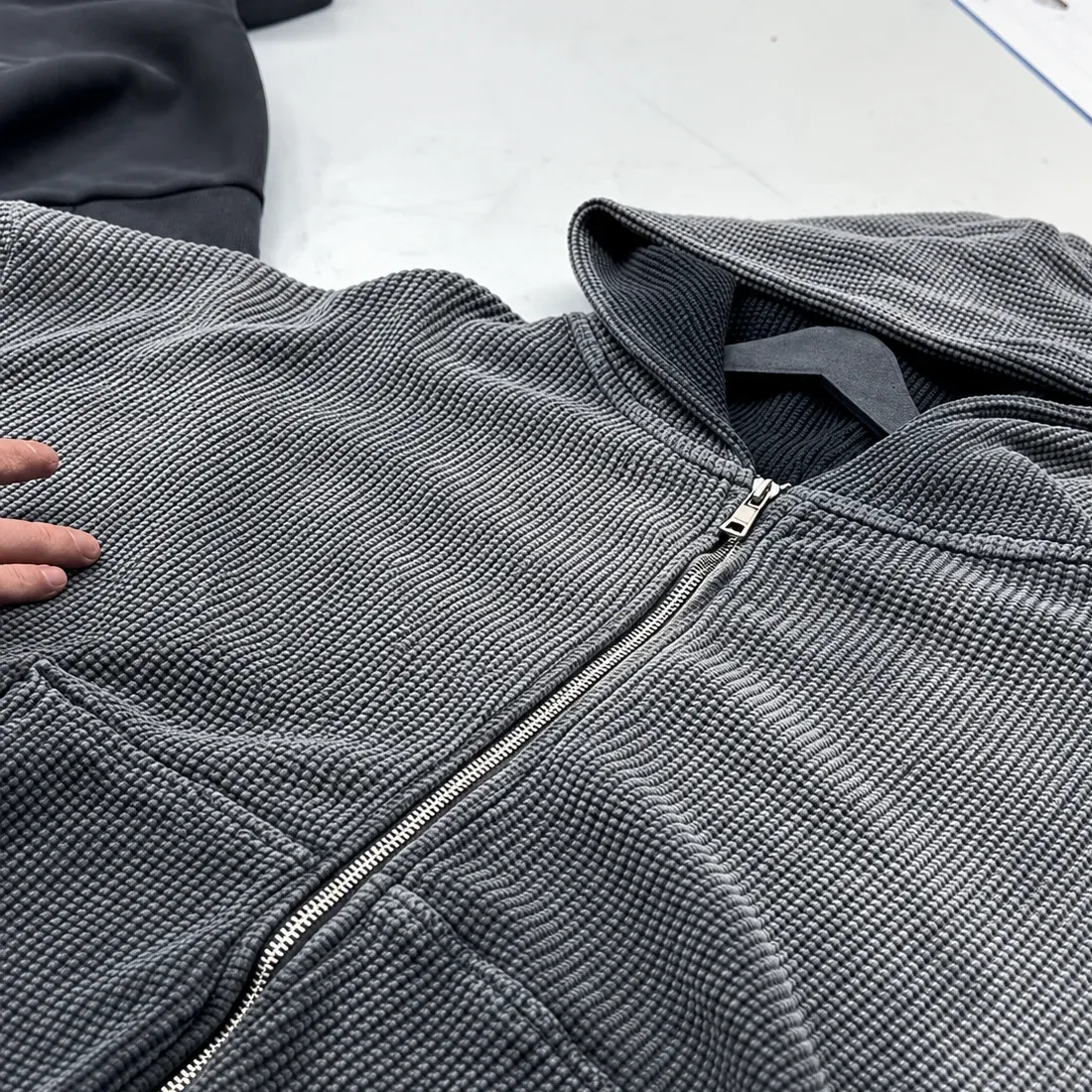 Garment production and finishing