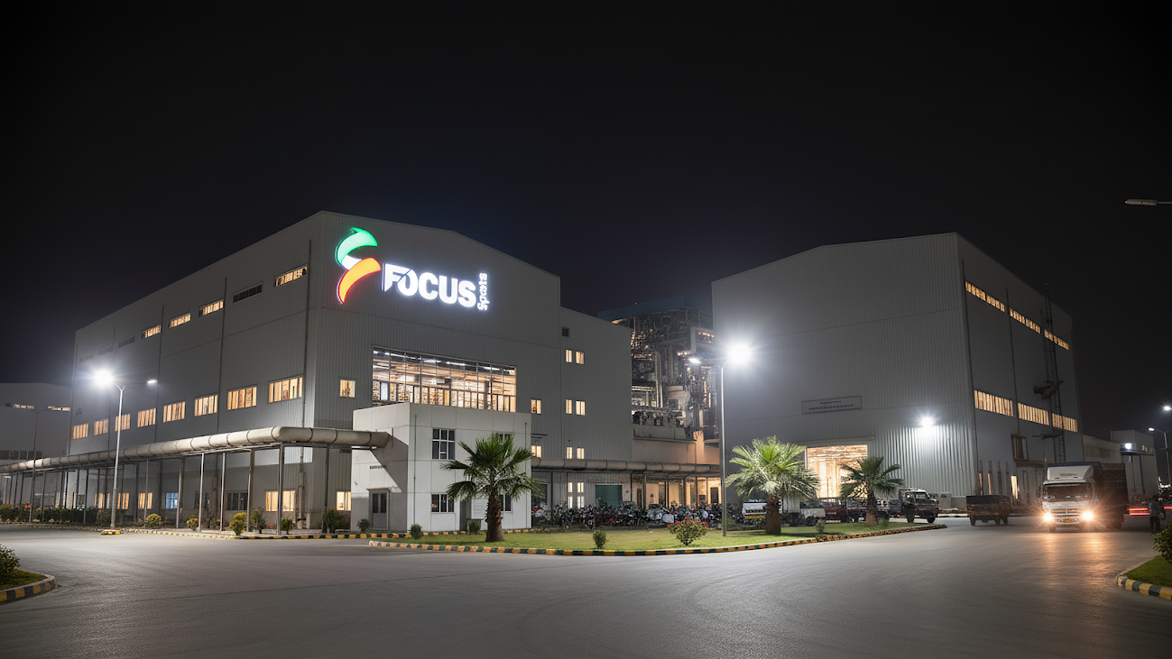 Focus Sports custom garment manufacturing facility in Pakistan